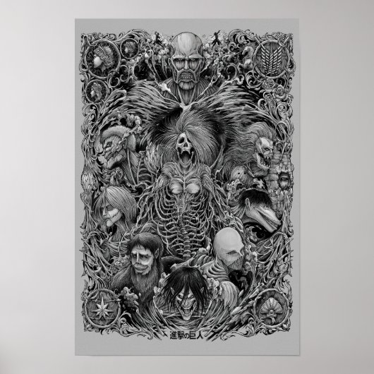Alle Titan Shifters Poster (Voorkant)