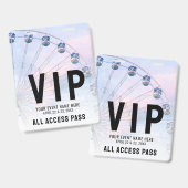 Alle Toegang Evenement VIP Badge (Voor- en achterkant)