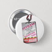 Alle toegangspasjes ronde button 5,7 cm (Voorkant /achterkant)