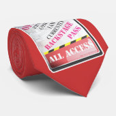 Alle toegangspasjes stropdas (Opgerold)