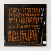 Alle treinapparatuur - Italië treinschema - 20 x 2 Legpuzzel (Horizontaal)