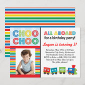 Alle treinapparatuur met Choo Choo Kaart (Voorkant / Achterkant)