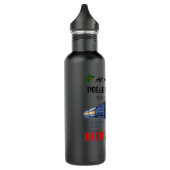 Alle treinritten op polaire Express geloven in Chr Waterfles (Links)