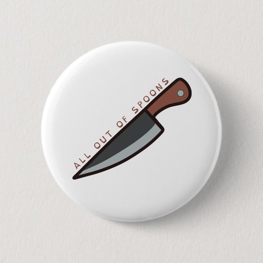 Alle uit lepels Button (Voorkant)