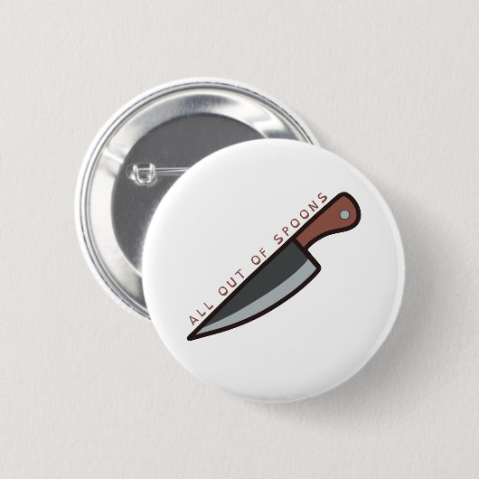 Alle uit lepels Button (Voorkant /achterkant)