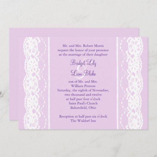 Alle  uitnodiging tot weddenschap met frankrijk (l (Voorkant / Achterkant)