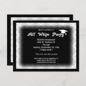 Alle uitnodiging van de Partij van de Graduatie va (Voorkant / Achterkant)