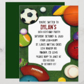 Alle uitnodigingen voor verjaardagsfeestjes voor s (Voorkant / Achterkant)