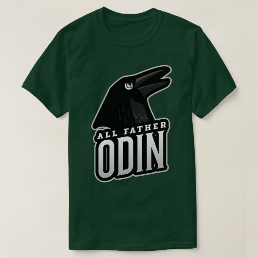 Alle vader Odin T-shirt (Design voorkant)