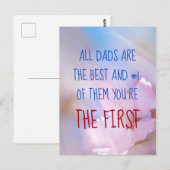 Alle vaders zijn de besten briefkaart (Voorkant / Achterkant)