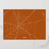 Alle Verdragen | Foto Halloween Pet Folie Feestdagenkaart (Achterkant)