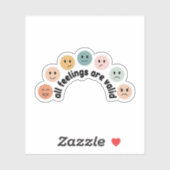 Alle veren zijn geldig, Kinder Therapist Sticker (Vel)