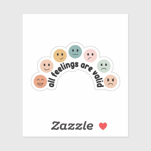 Alle veren zijn geldig, Kinder Therapist Sticker (Vel)