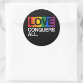 ALLE VERKOPEN VERLIEZEN -.png Ronde Sticker (Tas)