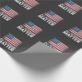 Alle Veteran Matter Amerikaanse 4 juli Patriottisc Cadeaupapier (Hoek)