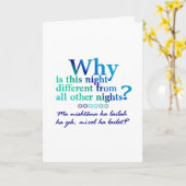 Alle vier de vragen kaart (Gele Bloem)