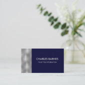 Alle Visitekaartjes van kleurstaal (Staand voorkant)