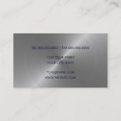 Alle Visitekaartjes van kleurstaal (Achterkant)