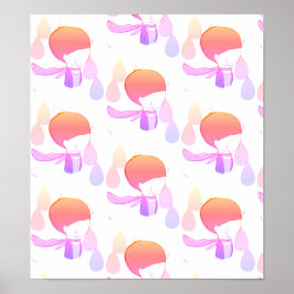 Alle voelen - Drogen in regenboog Poster