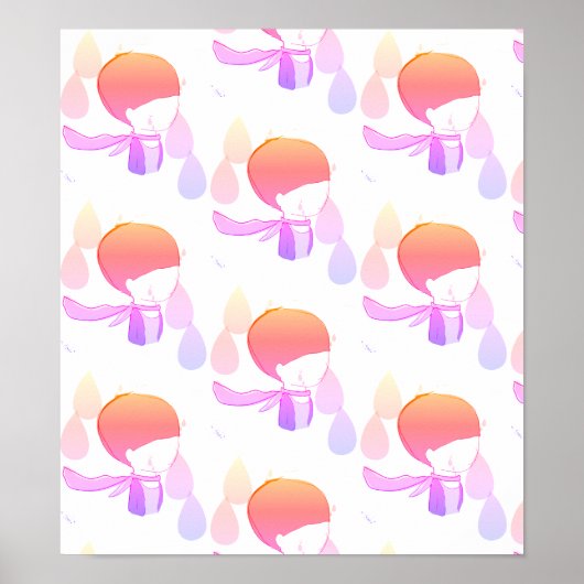 Alle voelen - Drogen in regenboog Poster (Voorkant)