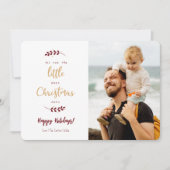 Alle voor de kleine Kinder kerstkaart (Voorkant)