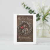 Alle Vreugden van KERSTMIS zijn het Kinder Kussen Feestdagenkaart (Staand voorkant)