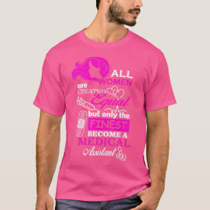 Alle vrouwen worden gelijk Creëer, maar alleen de T-shirt