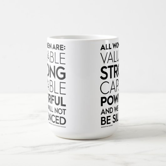 Alle vrouwen zijn Mok (Center)