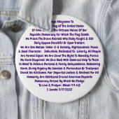 Alle waarden die wij en onze kinderen nodig hebben ronde button 6,0 cm (In situ)