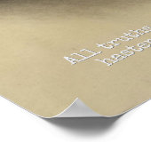 Alle waarheden wachten in alle dingen Inspirerend  Poster (Hoek)