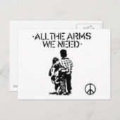 Alle wapens die we nodig hebben, briefkaart (Voorkant / Achterkant)