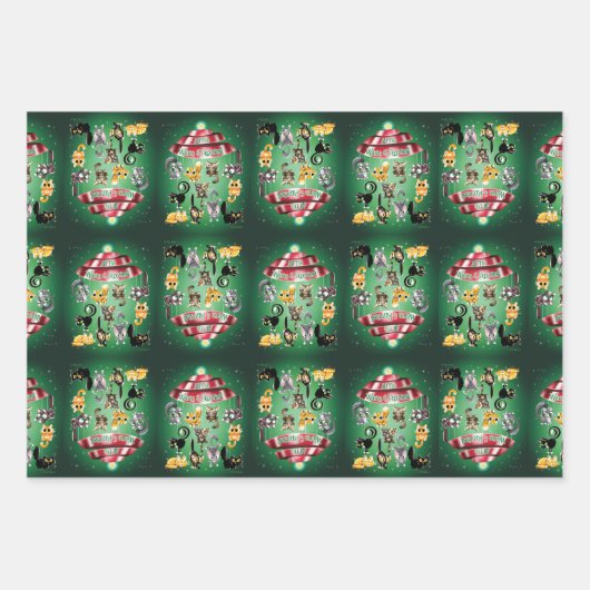 ALLE WARME & FUZZIES van Jeff Willis Art Inpakpapier Vel (Voorkant)