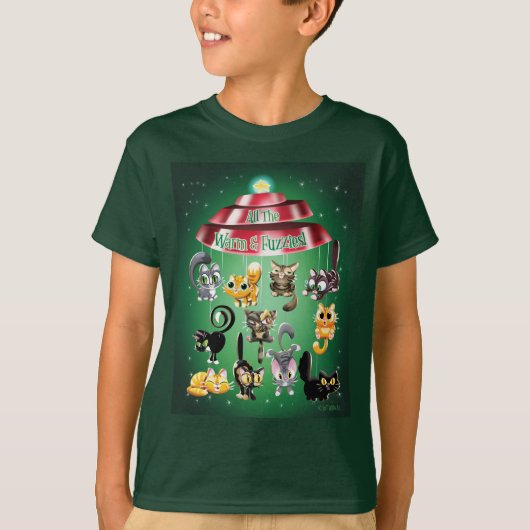 ALLE WARME & FUZZIES van Jeff Willis Art T-shirt (Voorkant)