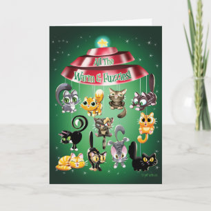 ALLE WARMTE & KNUFFELS (gloss) door Jeff Willis Ar Feestdagen Kaart