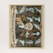 Alle Watervallen van Yellowstone Legpuzzel (Verticaal)