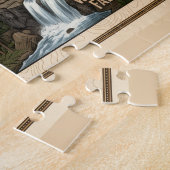 Alle Watervallen van Yellowstone Legpuzzel (Zijkant)