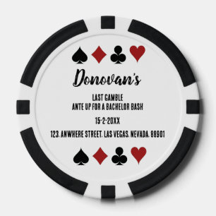 Alle weddenschappen uit: Brocation Bachelor Party Poker Chips