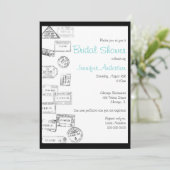 Alle wegen leidden me naar u toe - Bridal Shower U Kaart (Staand voorkant)