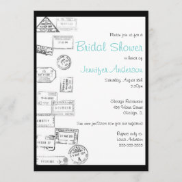 Alle wegen leidden me naar u toe - Bridal Shower U Kaart
