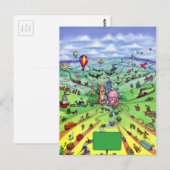 Alle wegen leiden naar Austin Texas Briefkaart (Voorkant / Achterkant)