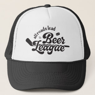 Alle wegen leiden naar Beer League, Grappige Hocke Trucker Pet