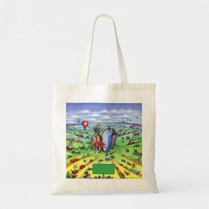 Alle wegen leiden naar Dallas Texas Tote Bag