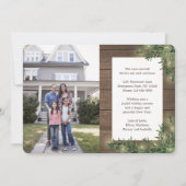 Alle wegen leiden naar huis Nieuw adres 2 Foto Ker Feestdagenkaart (Achterkant)