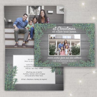 Alle wegen leiden naar huis Nieuw adres Xmas Foto