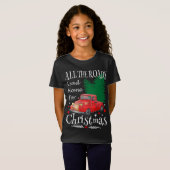 Alle wegen leiden naar huis voor de kerstwagen Xm T-shirt (Voorkant volledig)