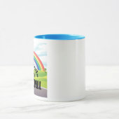 Alle wegen leiden naar Pickleball Colorful Pickleb Mok (Midden)