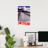  Alle wegen leiden naar Zwitserland Poster (Thuiskantoor)
