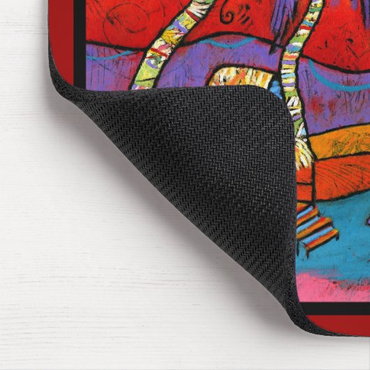 Alle wegen leiden tot de strand Muismat - 9,25 x 7 (Hoek)