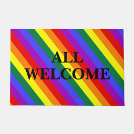 Alle welkomstkleuren van LGBT-kleuren Deurmat