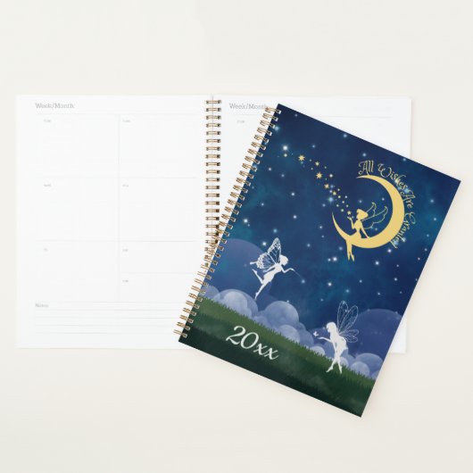 Alle wensen krijgen een airy kalenderplanner planner (Display)